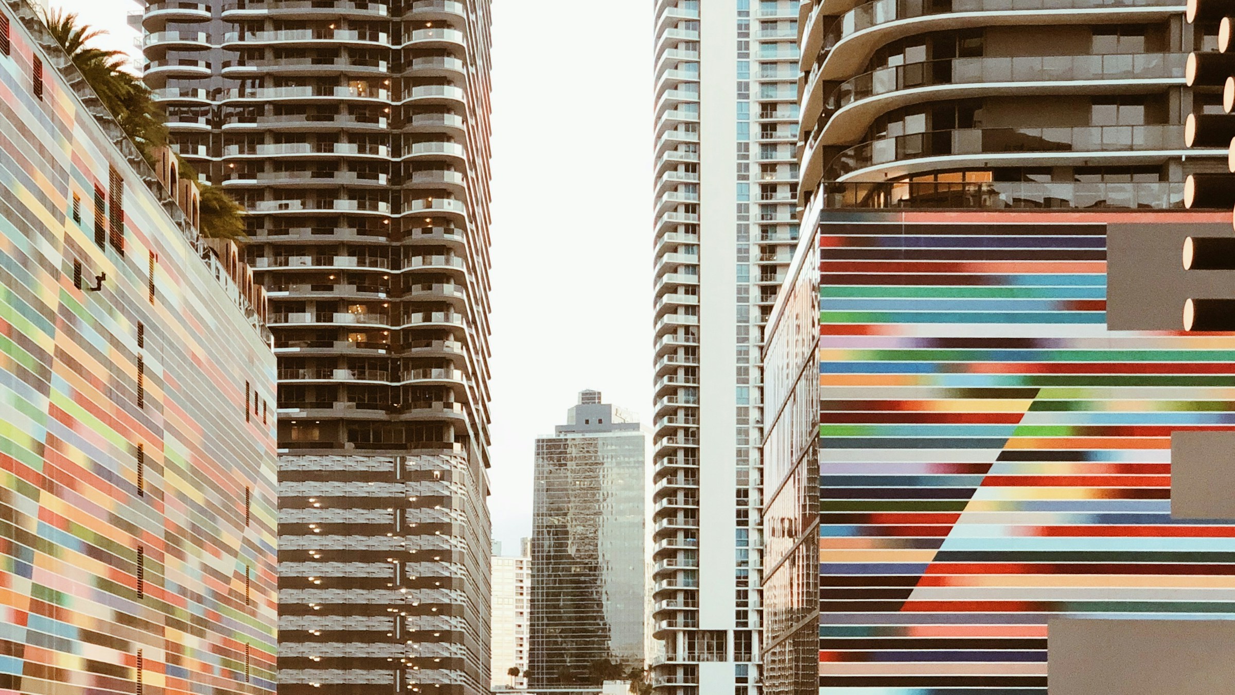 Towers around Brickell City Centre, Miami