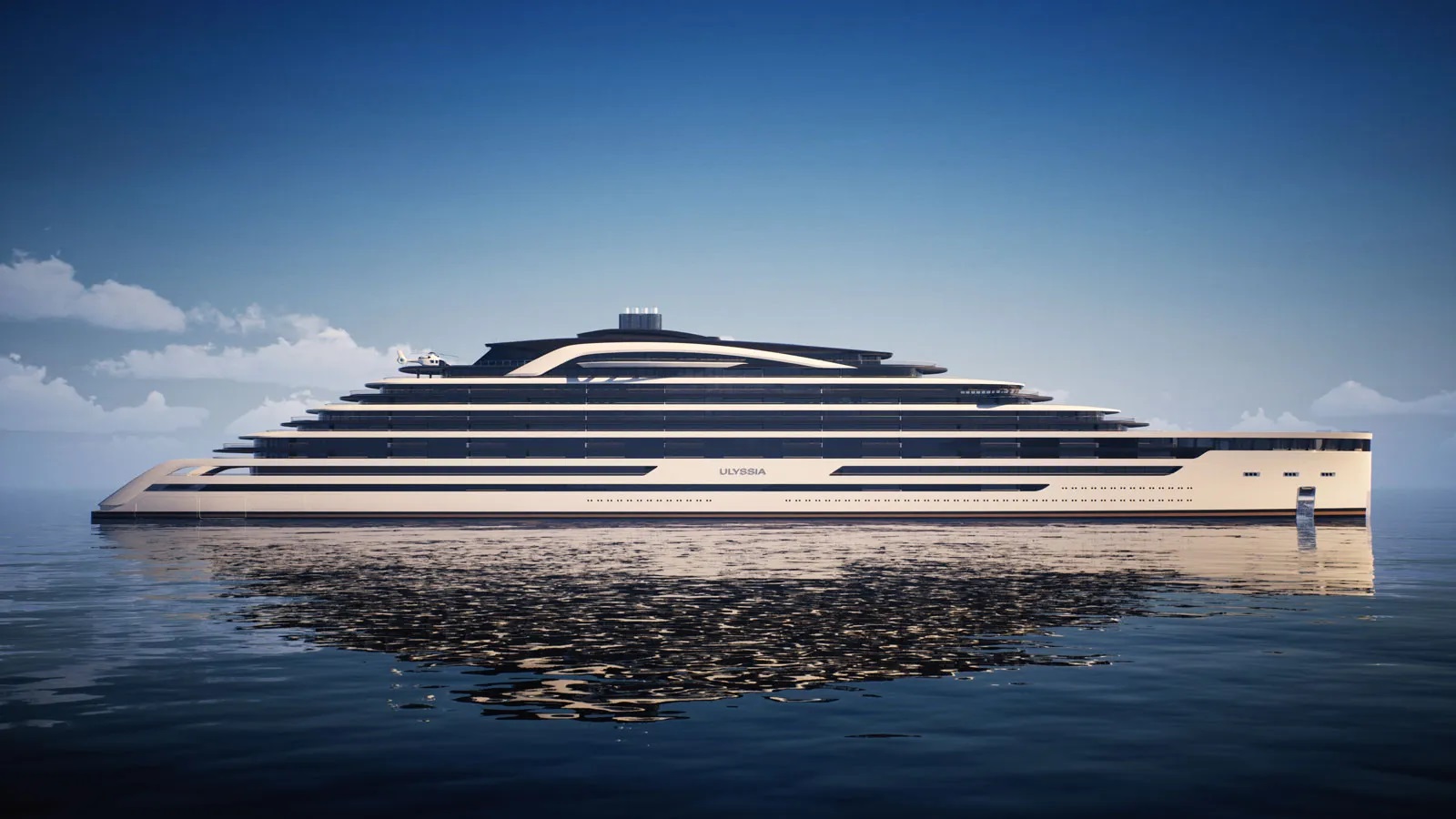The World's Most Ambitious Address: Ulyssia, the 323-Metre Residential Yacht